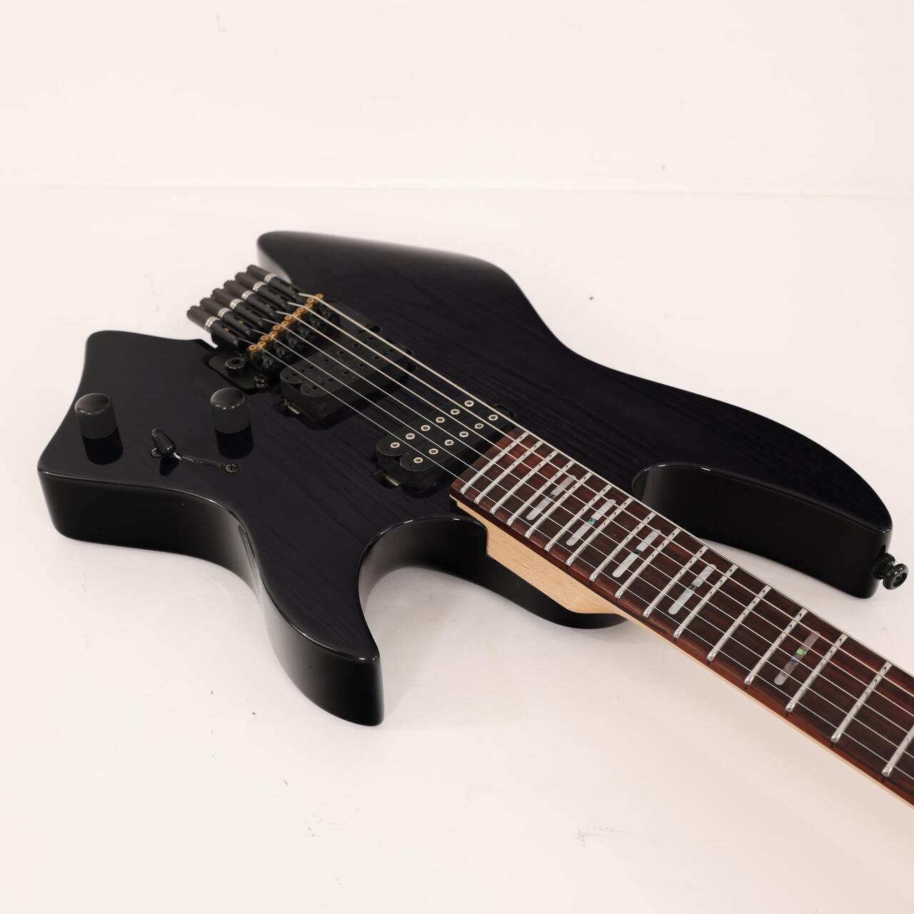 Sire Larry Carlton X6 Headless Electric Guitar in Transparent Black